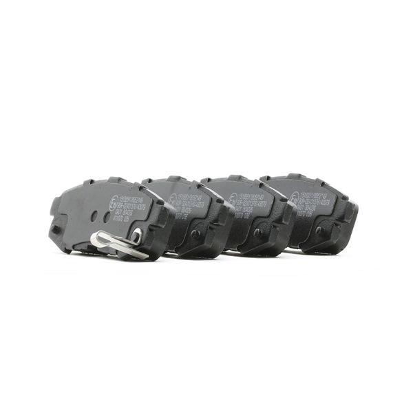 RIDEX 402B0820 Тормозные колодки дисковые MAZDA MPV II (LW) 2.3 (LW3W) бензин 141 л.с. 2006