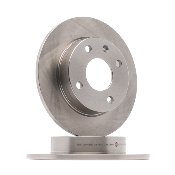 RIDEX 5022652 Remschijf