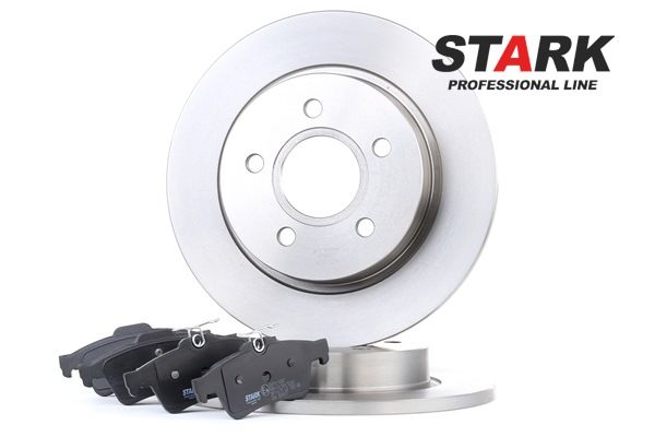 STARK SKBK-1090115 Bremsscheiben und -beläge VW Caddy IV Kombi (SAB, SAJ) 2.0 TDI 150 PS Diesel 2017