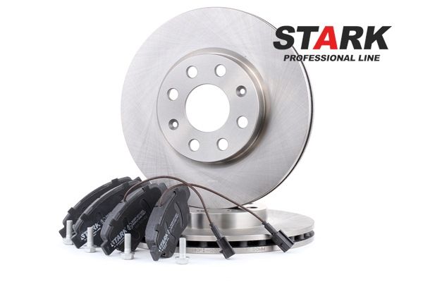 STARK SKBK-1090126 Jarrupalat ja -levyt Chrysler Sebring 3 2.0 CRD Diesel 140 hv 2010