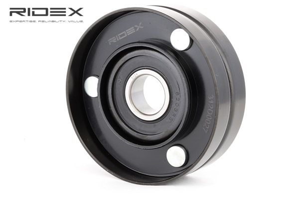 RIDEX 312D0027 Обводной ролик поликлинового ремня VW Passat B5 Estate (3B) 2.5 TDI Syncro/4motion Дизель 150 л.с. 1999