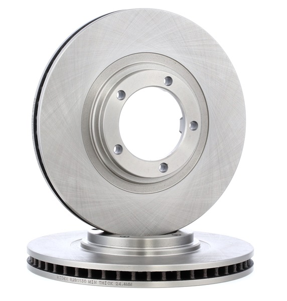 RIDEX 82B1130 Brake discs HYUNDAI H-1 / Starex MPV (A1) 2.5 CRDi Diesel 110 hp 2007 price