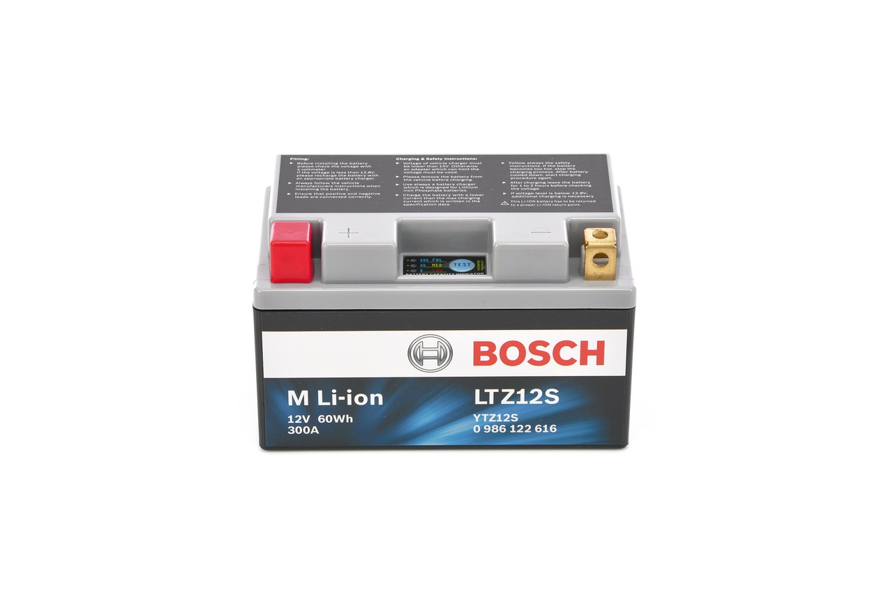 Стартерная аккумуляторная батарея BOSCH 0 986 122 616 совместимо с BMW, AUDI, VW, VOLVO, MERCEDES-BENZ дешево