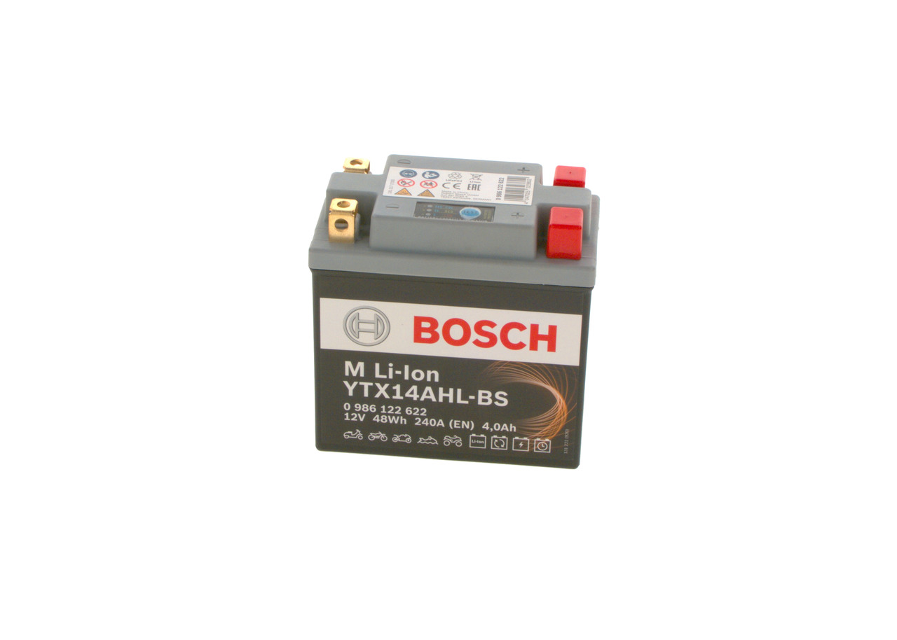 Starterbatteri BOSCH 0 986 122 622 der passer til VW, FORD, PEUGEOT, BMW, TOYOTA billig
