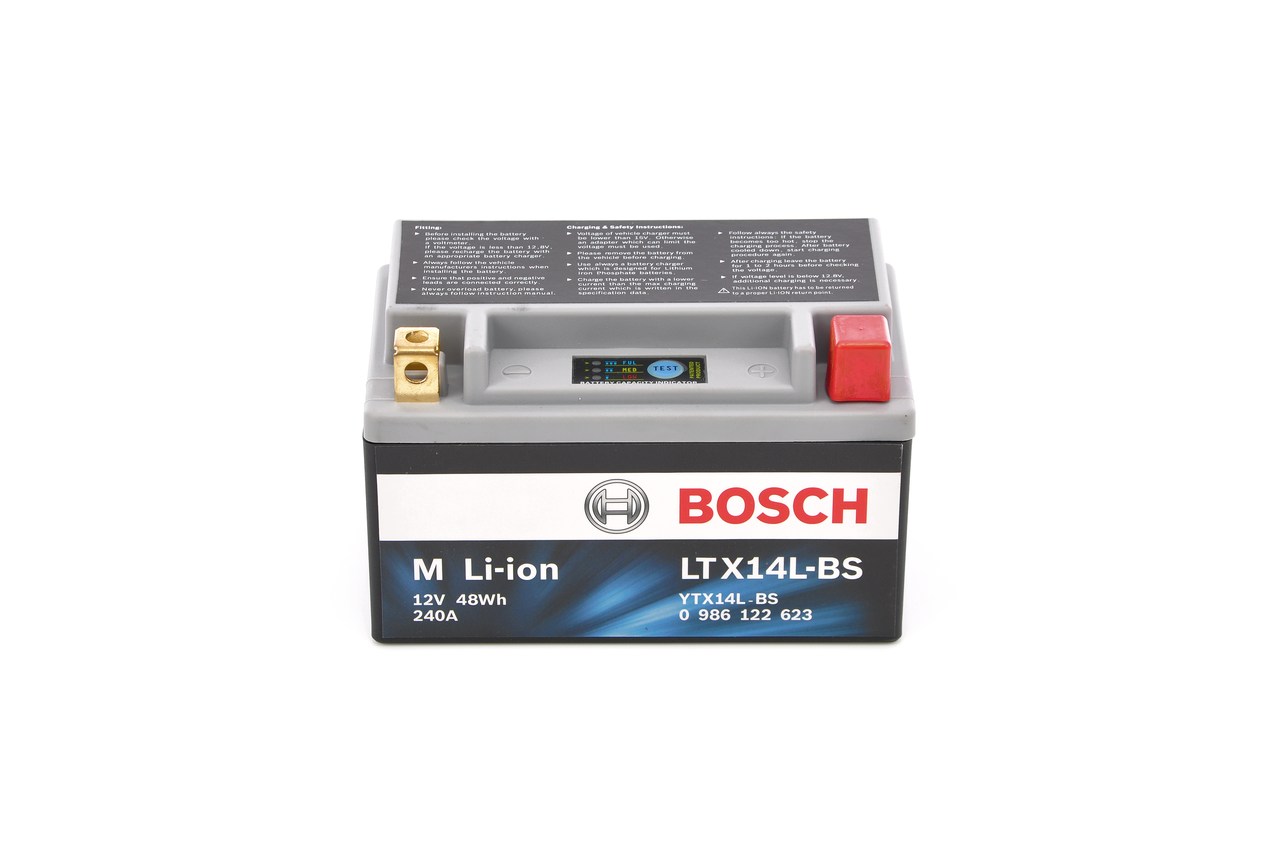 Стартерная аккумуляторная батарея BOSCH 0 986 122 623 совместимо с BMW, AUDI, VW, VOLVO, MERCEDES-BENZ дешево