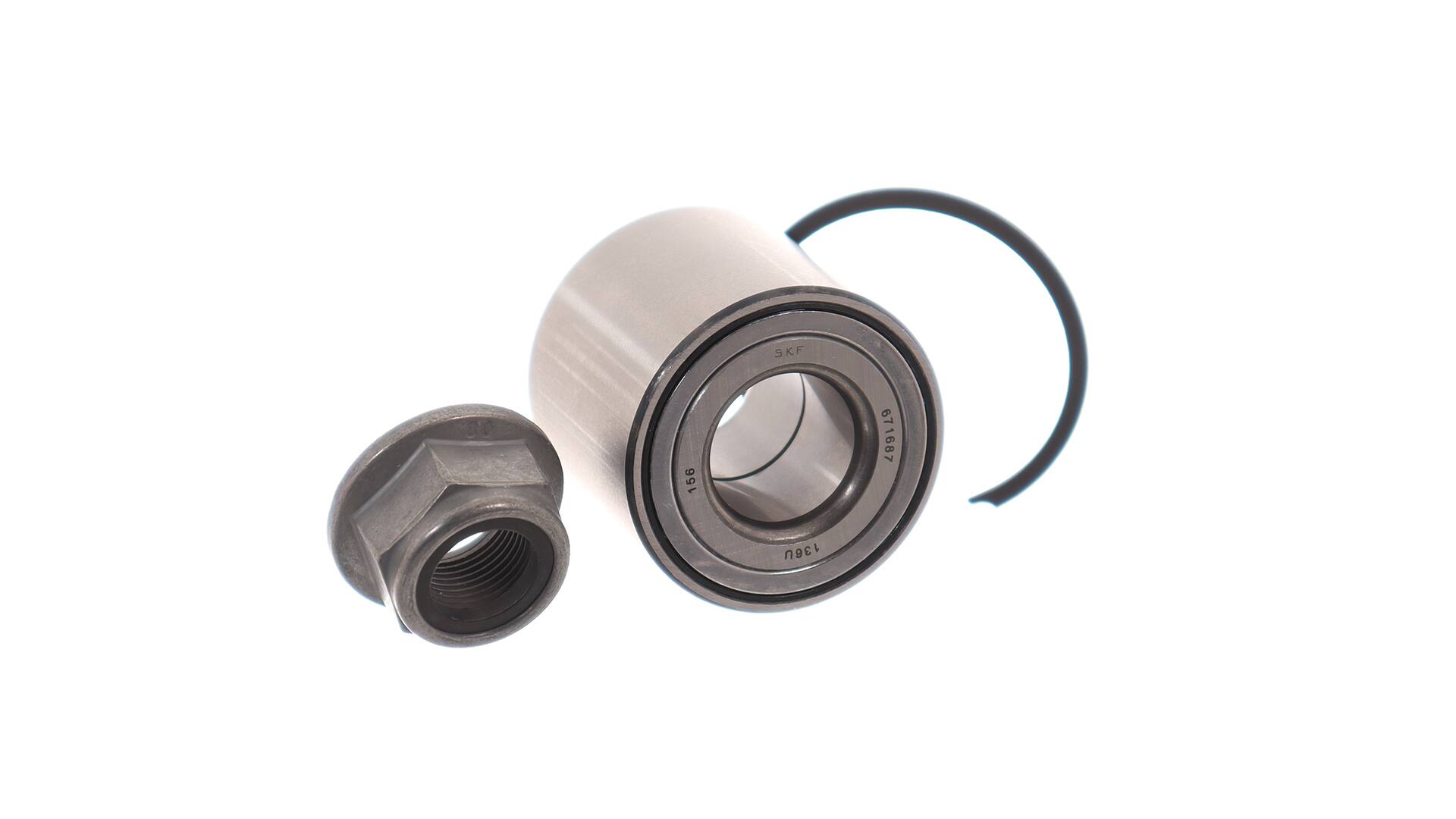 SKF VKBA7616 Cubo da roda Nissan NOTE 2023