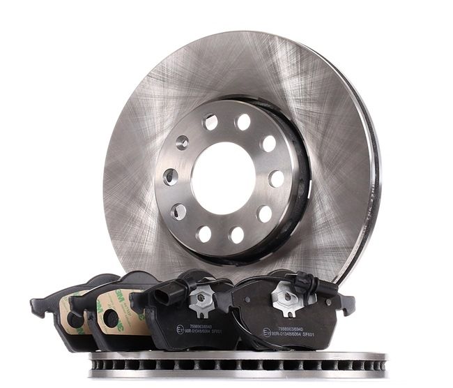 RIDEX 3405B0006 Комплект тормозных дисков и колодок Passat 3b5 2.8 V6 бензин 180 л.с. 1997