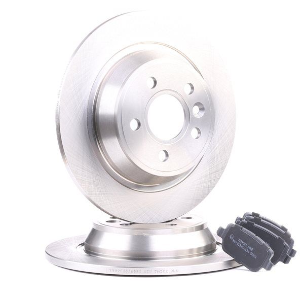 RIDEX 3405B0043 Комплект тормозных дисков и колодок RENAULT CLIO II (BB0/1/2_, CB0/1/2_) 1.5 dCi Дизель 80 л.с. 2002