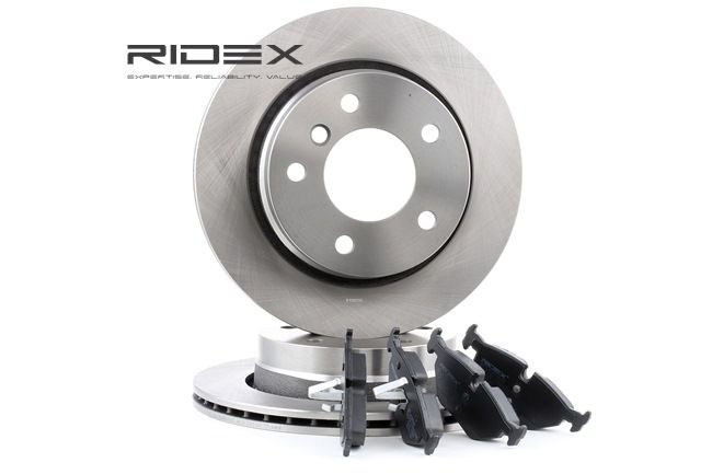 RIDEX 3405B0024 Комплект тормозных дисков и колодок BMW 3 Coupe (E46) 320Ci 2.2 бензин 163 л.с. 2002