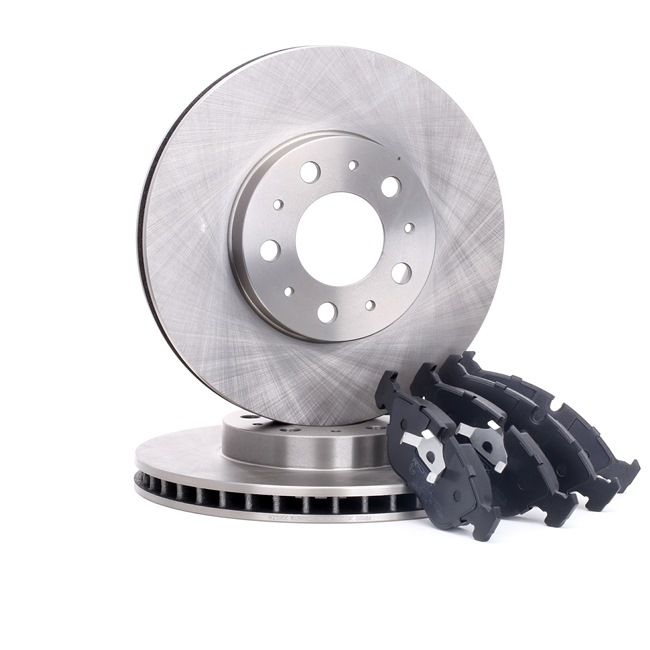 RIDEX 3405B0106 Jarrulevyt ja -palat Volvo V70 1 2.4 AWD Bensiini 165 hv 1998