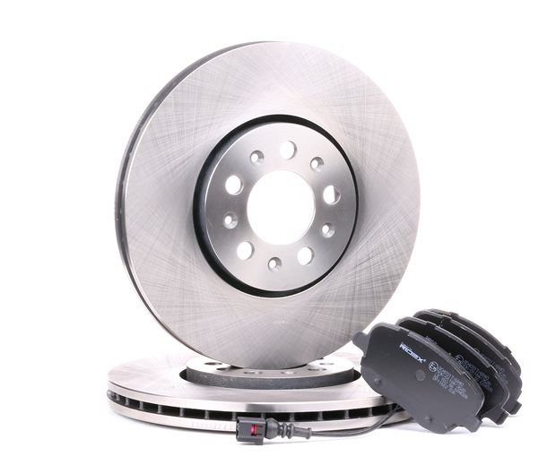 1J0615301 OE RIDEX Комплект тормозов, дисковый тормозной механизм 3405B0084