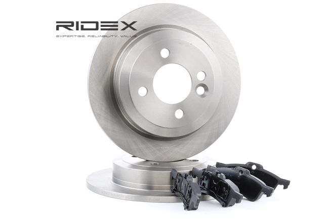 RIDEX 3405B0160 Kit dischi e pastiglie MINI Cabrio (R52) 1.6 One Benzina 90 CV 2007 prezzo