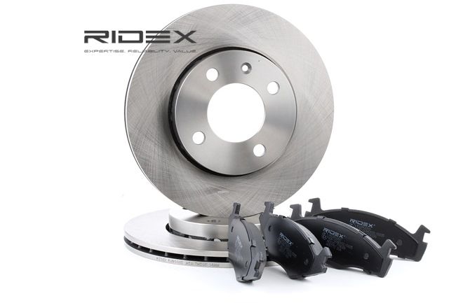 6NO615301C OE RIDEX Brake discs and pads set 3405B0069