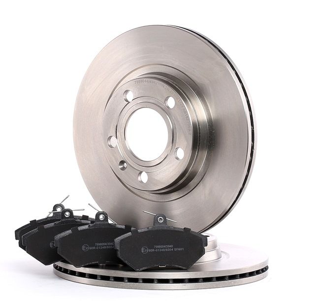 RIDEX 3405B0036 Комплект тормозных дисков и колодок VW Passat B5 Estate (3B) 2.8 V6 бензин 180 л.с. 1998