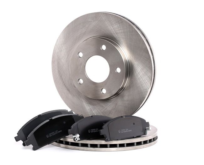 RIDEX 3405B0086 Kit de discos de freno y pastillas NISSAN X-Trail (T30) 2.5 4x4 Gasolina 179 cv 2012 precio
