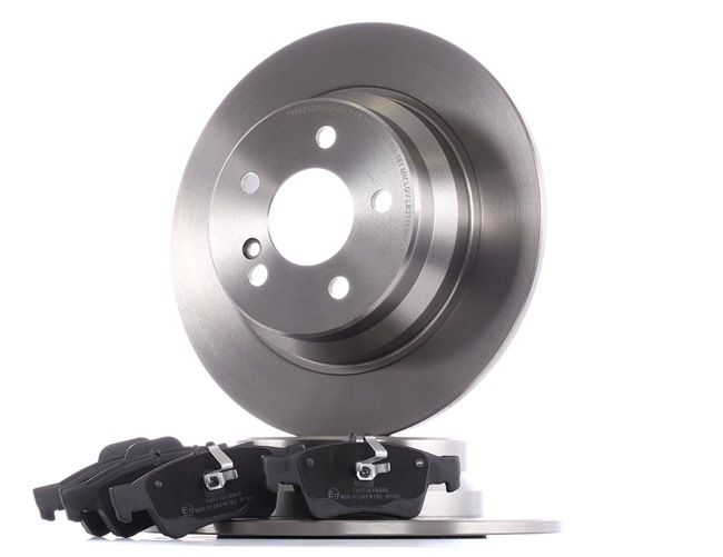 0004231012 OE RIDEX Комплект тормозов, дисковый тормозной механизм 3405B0163