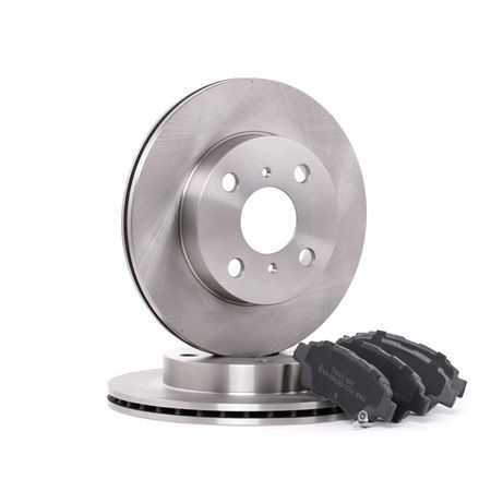 3405B0260 RIDEX Bremsen Set TOYOTA YARIS