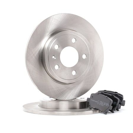 RIDEX 3405B0186 Bremsscheiben und -beläge AUDI A4 B6/B7 Cabrio (8H7, 8HE) 3.2 FSI 255 PS Benzin 2009