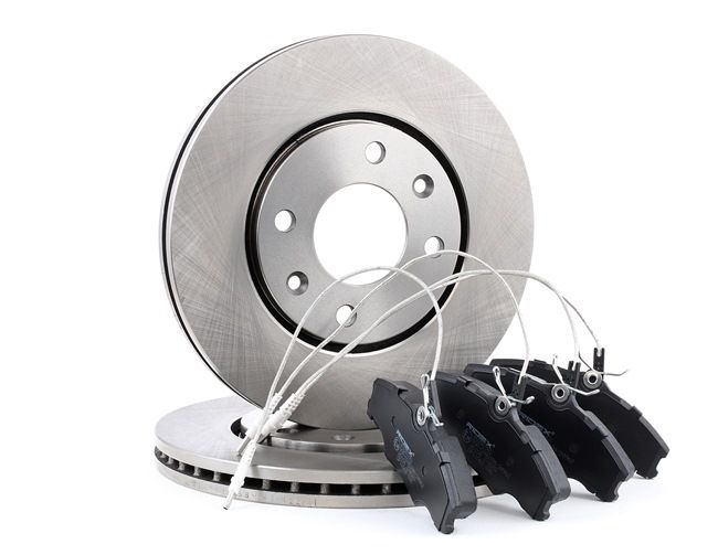 RIDEX 3405B0274 Bremseskiver og klodser Peugeot 406 Break 1.8 Benzin 90 HK 2001 pris