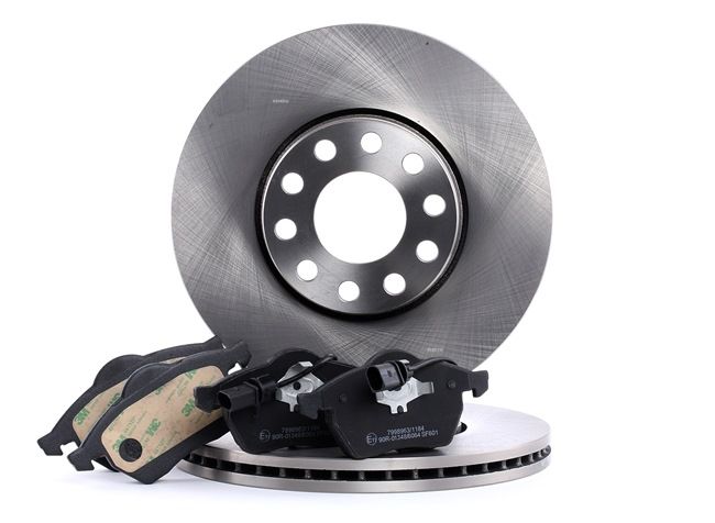 RIDEX 3405B0094 Комплект тормозных дисков и колодок Passat 3b5 2.8 V6 бензин 180 л.с. 1997