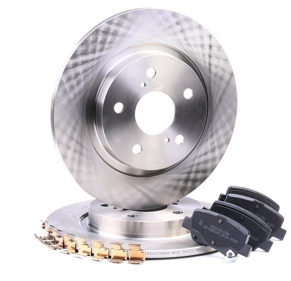 Original Citroën C3 RIDEX Bremsen Kit 3405B0205