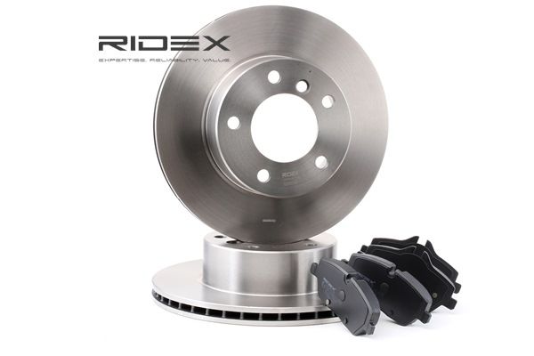 RIDEX 3405B0218 Bremsen komplett E81 116i Benzin 115 PS 2007