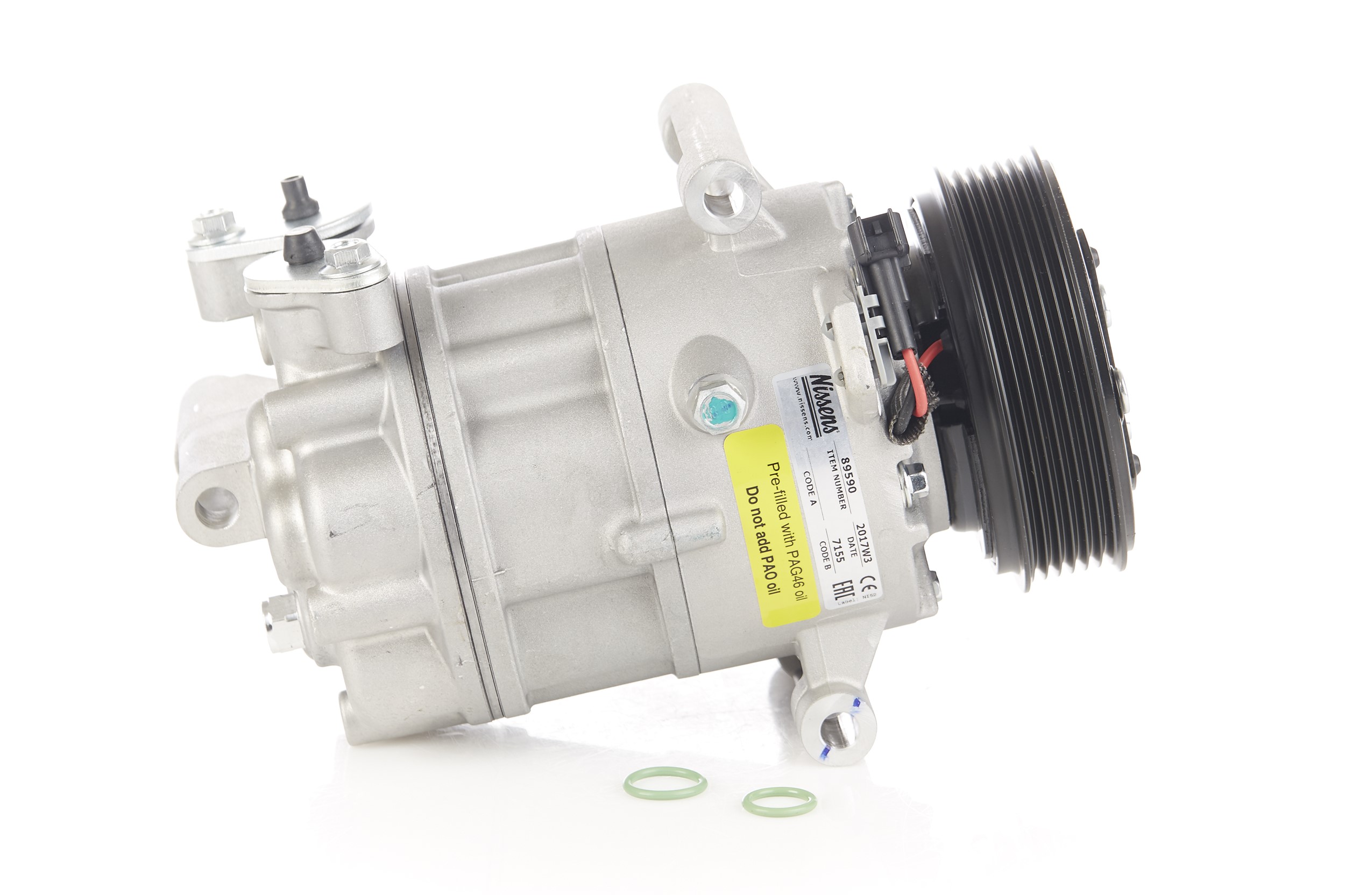 NISSENS 89590 Klimakompressor PEUGEOT BOXER 2017 Baujahr