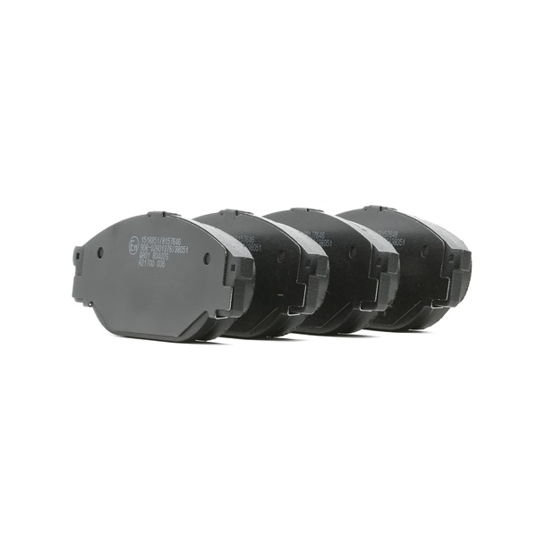 RIDEX 402B1023 Brake pads Hilux VI Pickup 2.4 D (LN145, LN150) Diesel 83 hp 2001 price