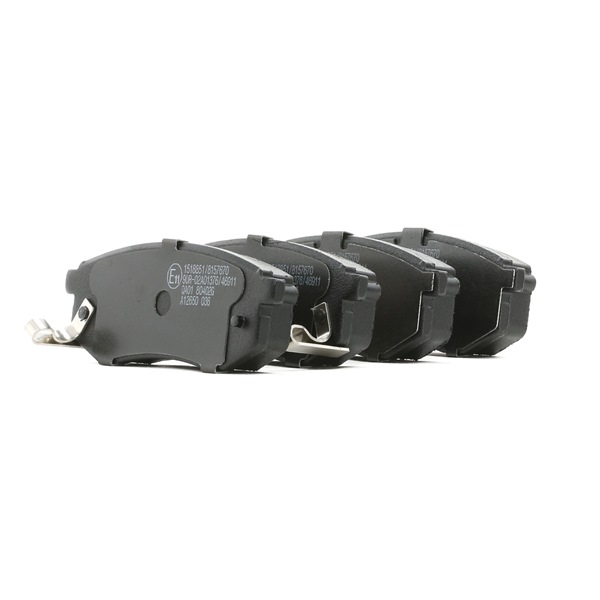 RIDEX 58302M2A01 Jarrupalat, levyjarru 402B0134