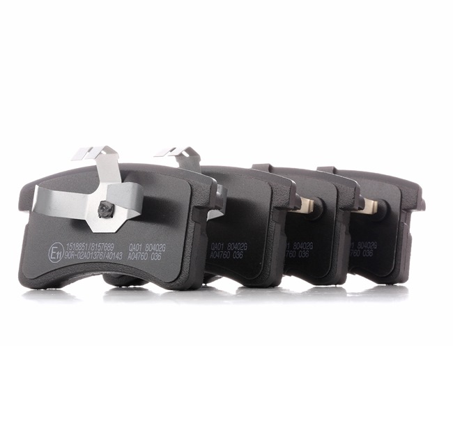 RIDEX 402B0606 Bremsbeläge Daihatsu Cuore L501 0.7 4WD 65 PS Benzin 1998