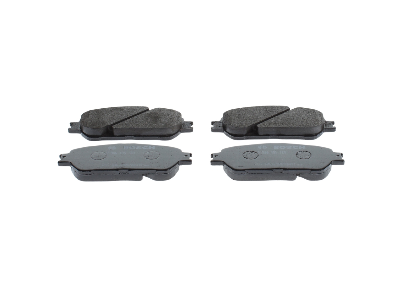 BOSCH Kit pastiglie freni 0 986 495 160