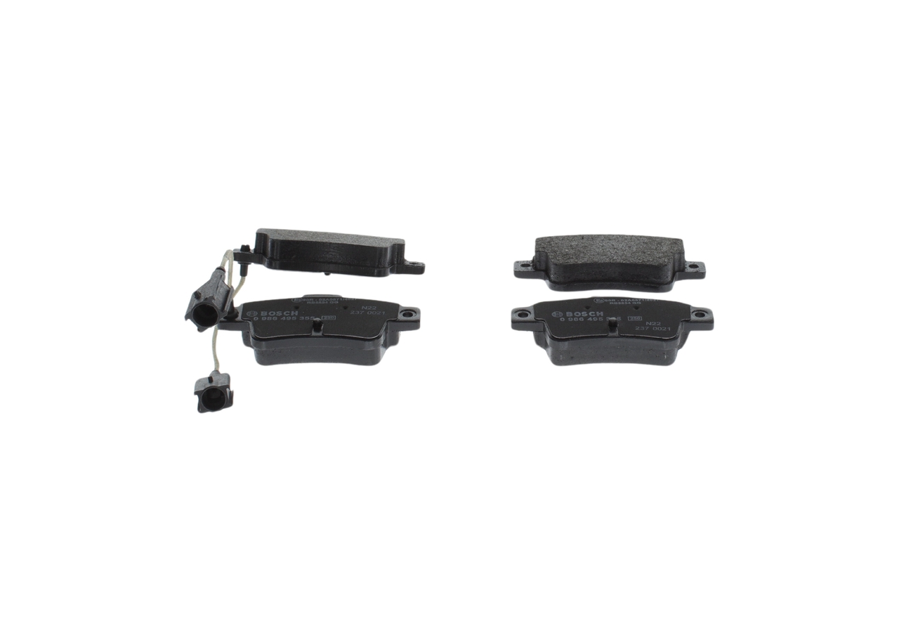 BOSCH Jarrupalat, levyjarru 0 986 495 355