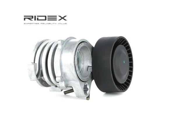originalios BMW 3 Serija RIDEX Įtempiklio skriemulys, v formos rumbuotas diržas 310T0071