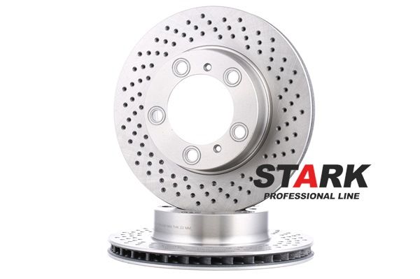 STARK SKBD-0023360 Bremsscheibe PORSCHE BOXSTER (987) 2.7 Benzin 220 PS 2004