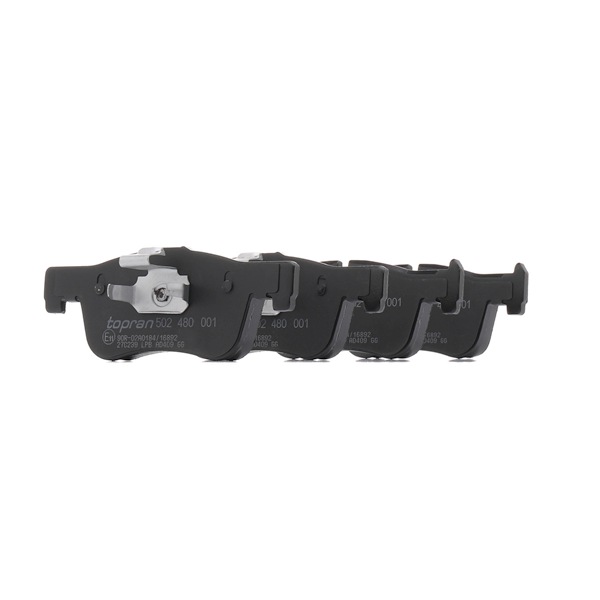 502 480 TOPRAN Pastillas de freno AUDI A3