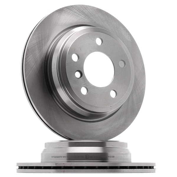 Disco de freno 34216864900 RIDEX 82B1224