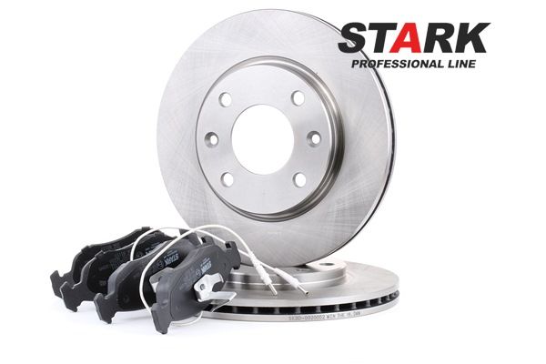 STARK SKBK-1090282 Комплект тормозных дисков и колодок PEUGEOT 306 Наклонная задняя часть (7A, 7C, N3, N5) 1.8 D Дизель 60 л.с. 1996