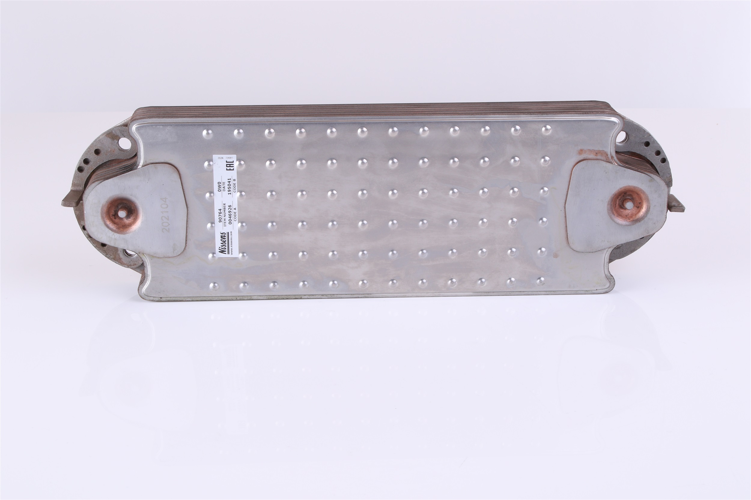 NISSENS Engine oil cooler 90764