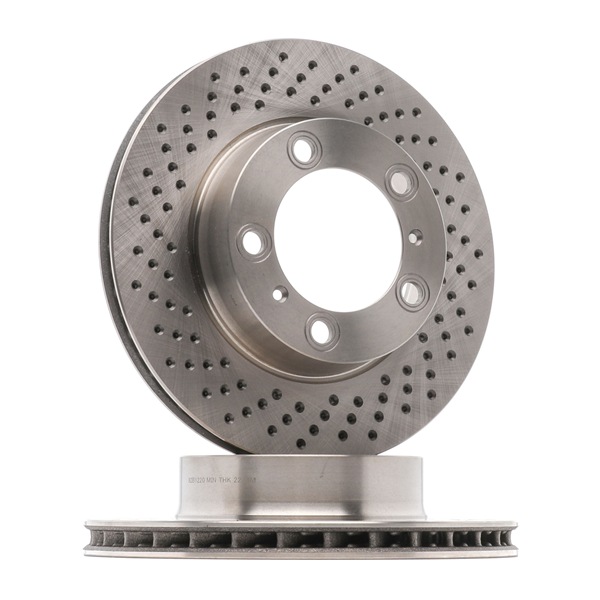 RIDEX 98735140101 Remschijf