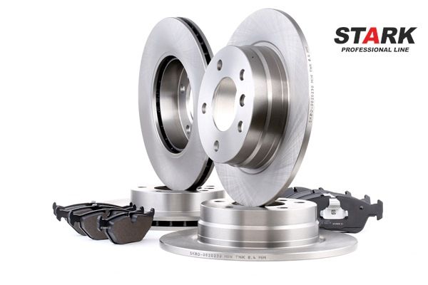 STARK SKBK-1090326 Bremseskiver og klodser BMW E36 Cabriolet 318 i Benzin 115 HK 1996 pris
