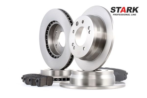 STARK SKBK-1090330 Discos y pastillas de freno KIA CEE'D SW (ED) 2.0 CRDi 140 Gasóleo 136 cv 2009 precio