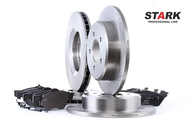 STARK SKBK-1090345 Комплект тормозных дисков и колодок CHRYSLER VOYAGER 4 (RG, RS) 3.3 бензин 174 л.с. 2002