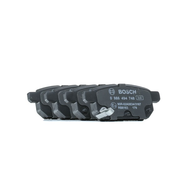 BOSCH 0 986 494 748 bremseklosser Suzuki Swift AZ