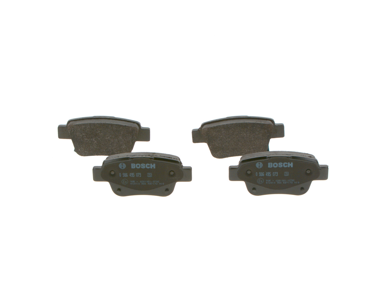 0446605010 OE BOSCH Brake pad set 0 986 495 073