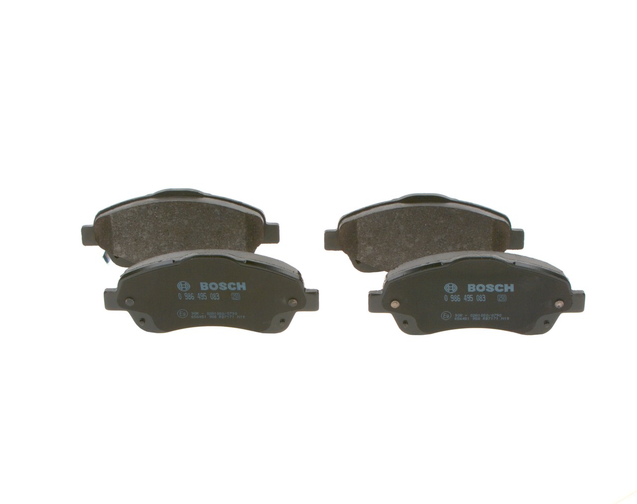 0446505280 OE BOSCH Brake pad set 0 986 495 083