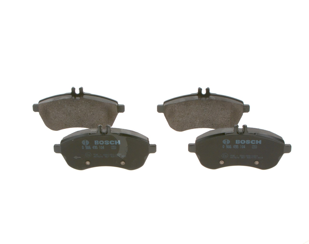 BOSCH Bremsbeläge 0 986 495 104