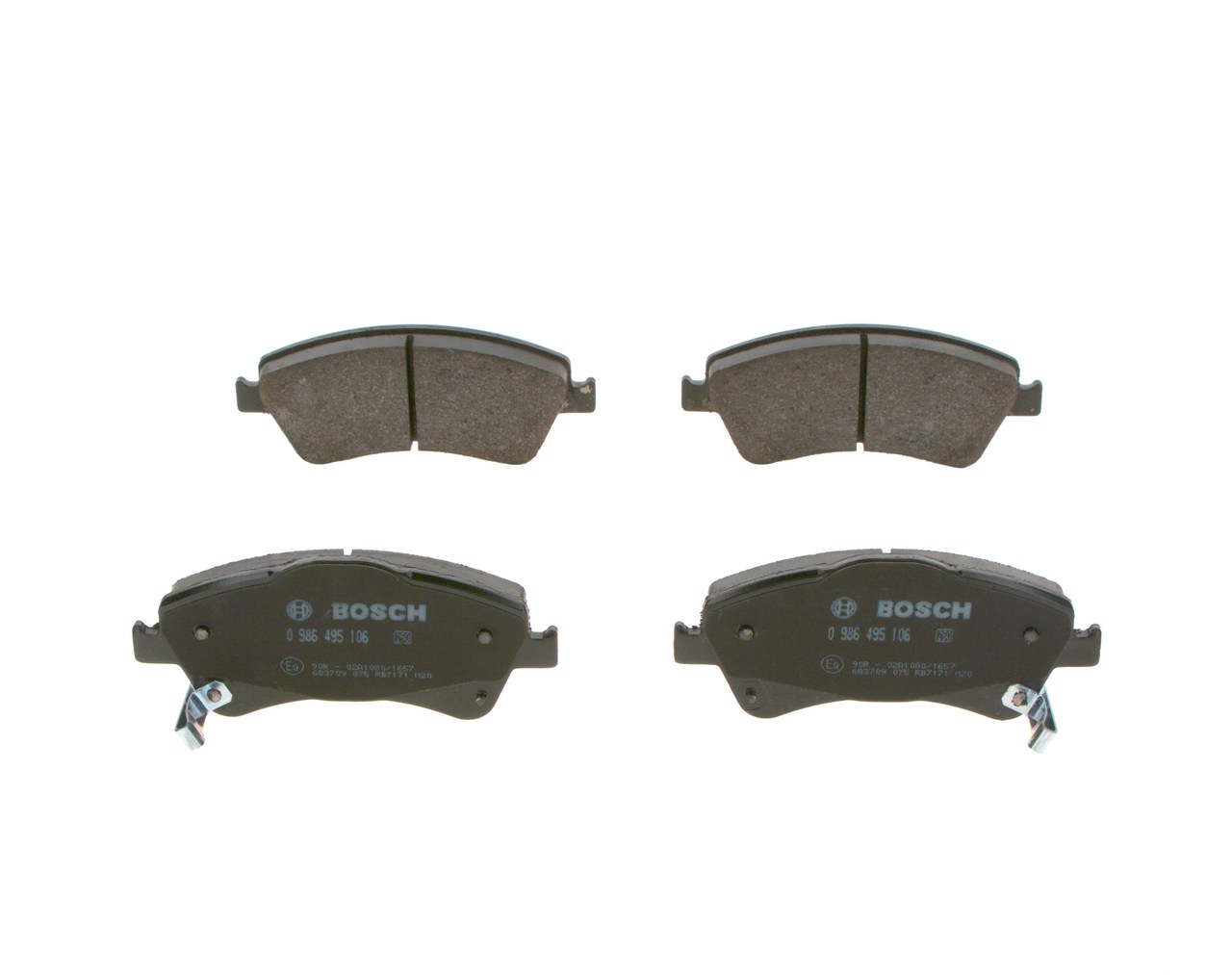 446502190 OE BOSCH Bremsbeläge 0 986 495 106