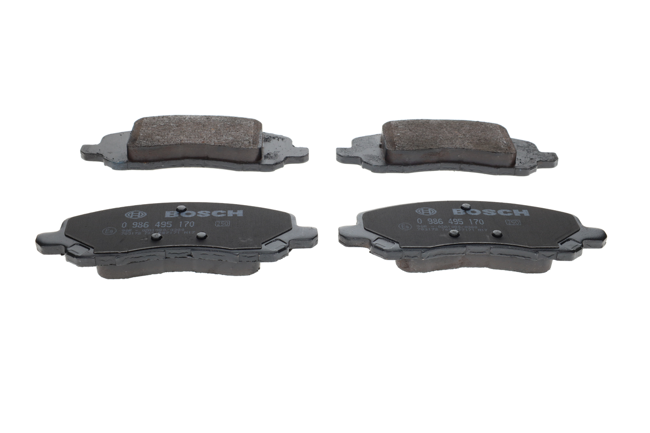 BOSCH Kit pastiglie freni 0 986 495 170
