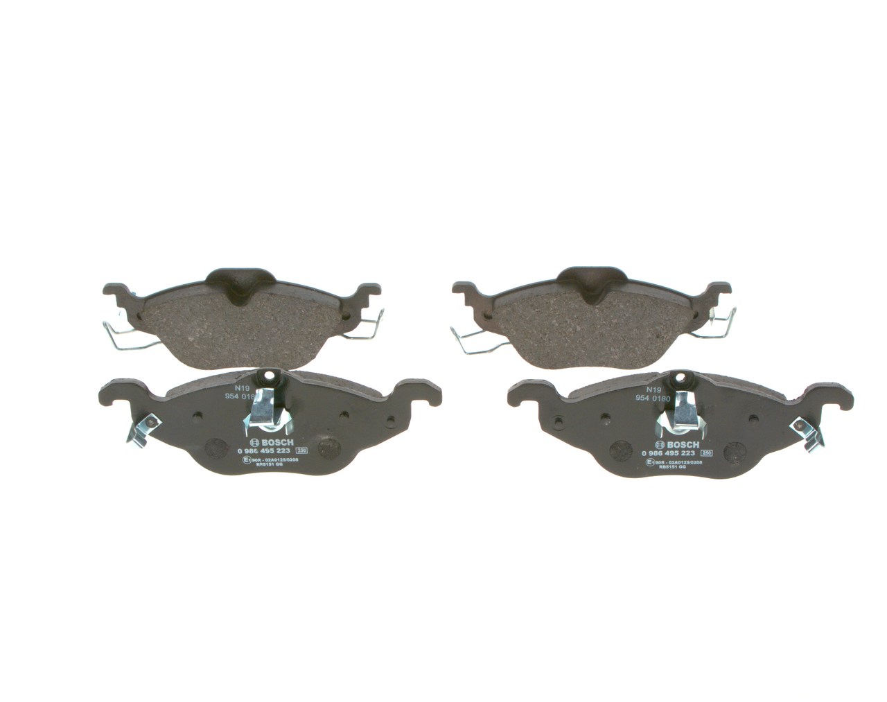 Stabdžių kaladėlės BOSCH 0 986 495 223 tinka BMW, AUDI, VOLKSWAGEN, MERCEDES-BENZ, VOLVO pigu