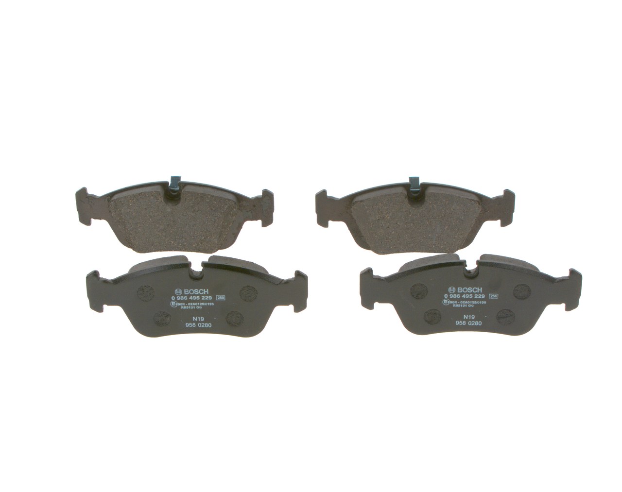 34111161445 OE BOSCH Brake pad set 0 986 495 229